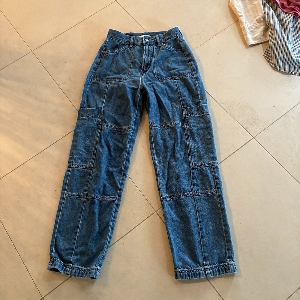 BDG High Rise, baggy cargo jean